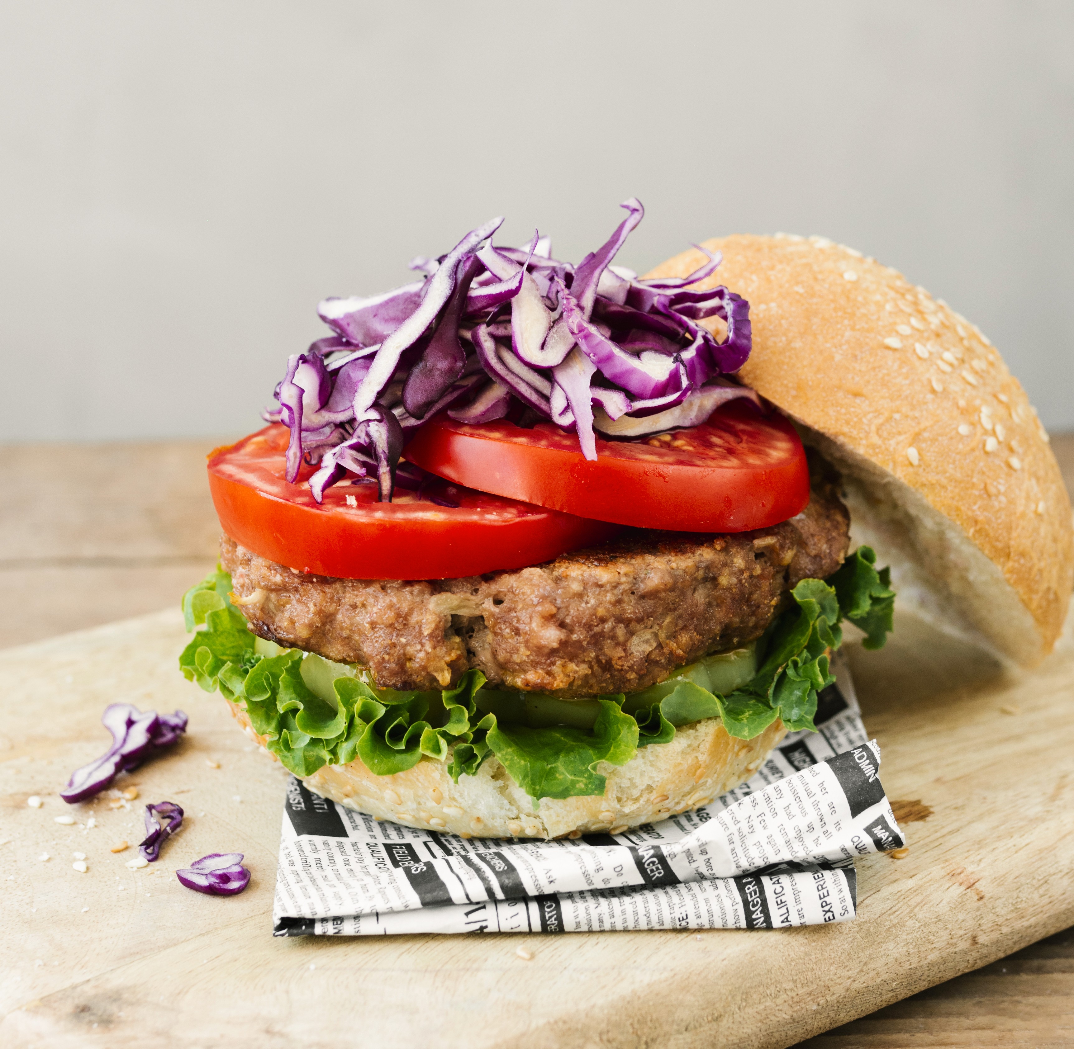 Spicy Mushroom Burger